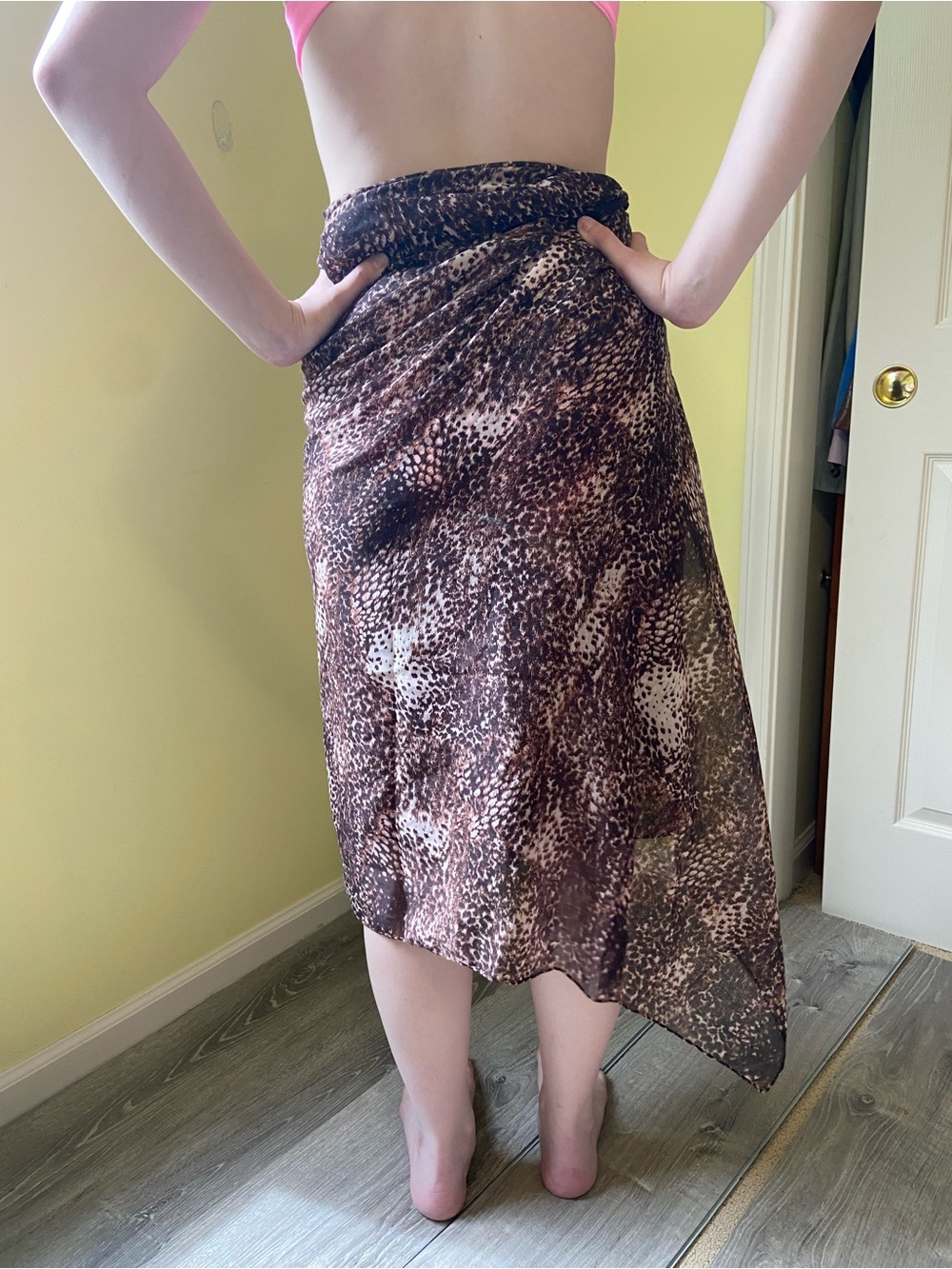 NWT Animal Print Scarf and Pareo/sarong - Picture 2 of 5